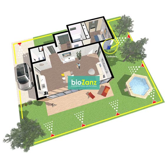 Sistema repelente de mosquitos orgánico para el hogar y tu negocio Sistema repelente de mosquitos orgánico para el hogar y tu negocio